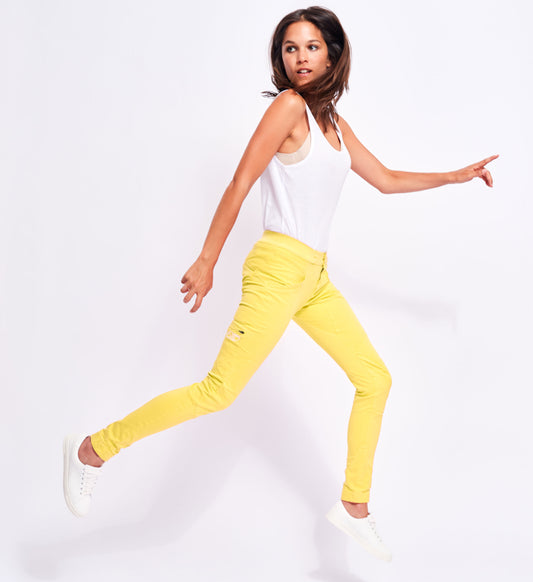 Pantalon d'escalade Laila Peak - Lemon
