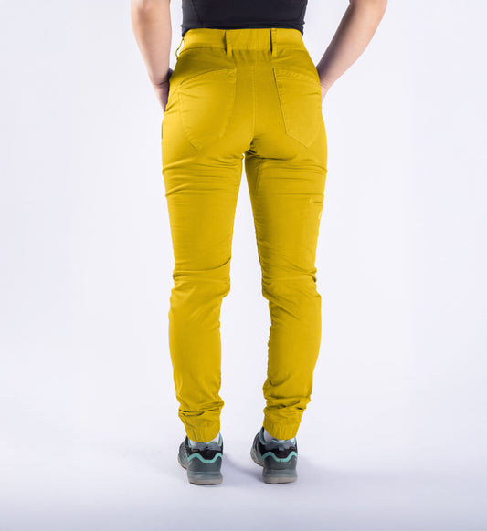 Pantalon d'escalade Femme Laila Peak - Mimosa