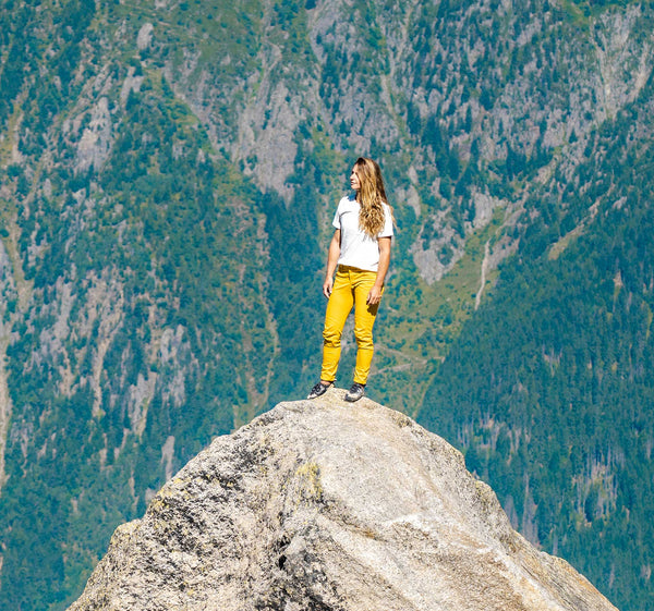 Kletterhosen für Damen Laila Peak - Mimose