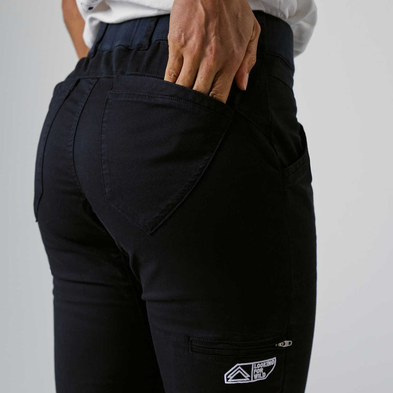 Pantalones de escalada Laila Peak - Pirate Black