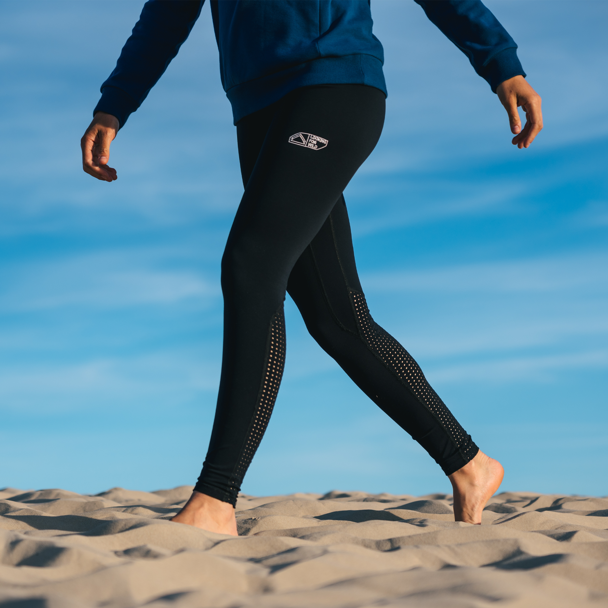 Leggings Second Skin - Schwarz