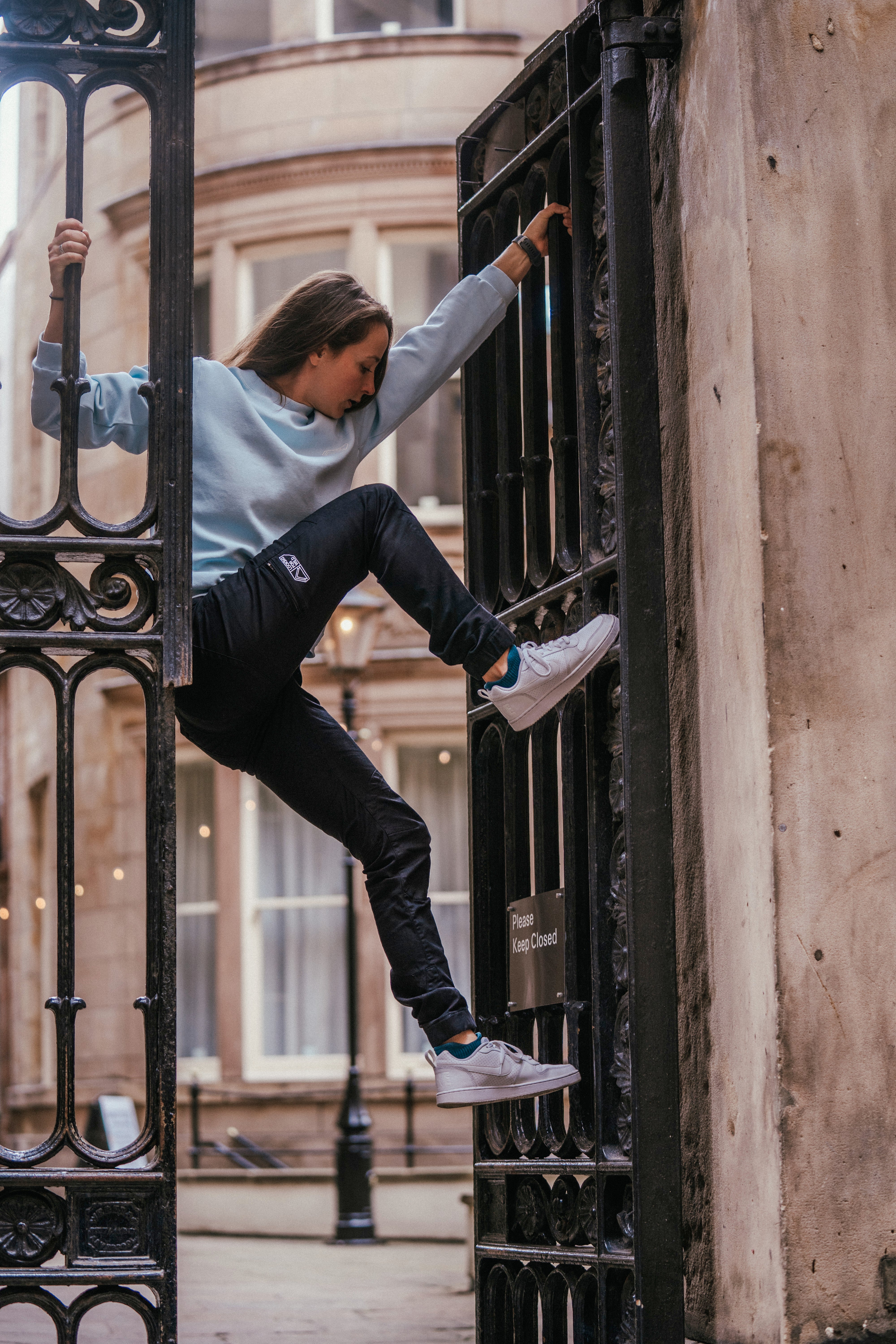 Laila Peak Kletterhose - Pirate Black