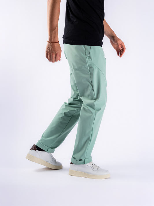 Urlaubshose für Herren - Meeresschaumgrün