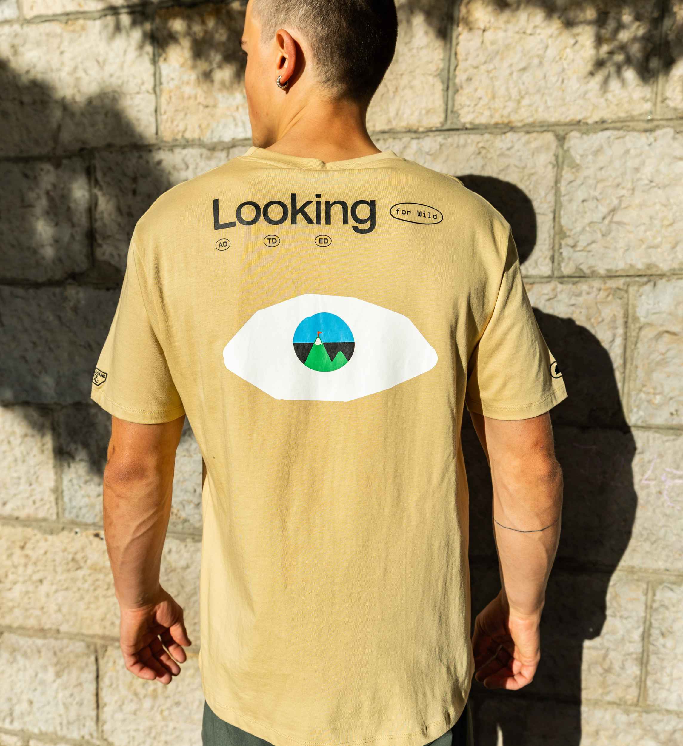 T-Shirt Optic Mountain – Mojave-Wüste