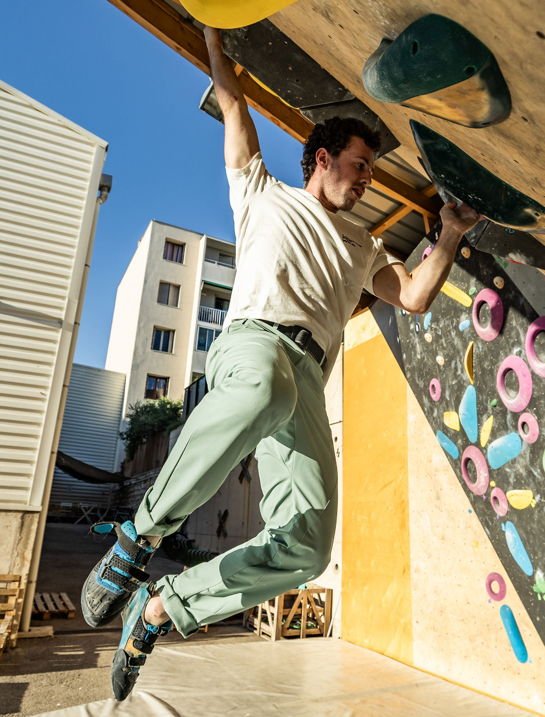 Pantalones de vacaciones para hombre - Seafoam Green