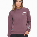 Sweat Bosson Femme - Raisin Rouge