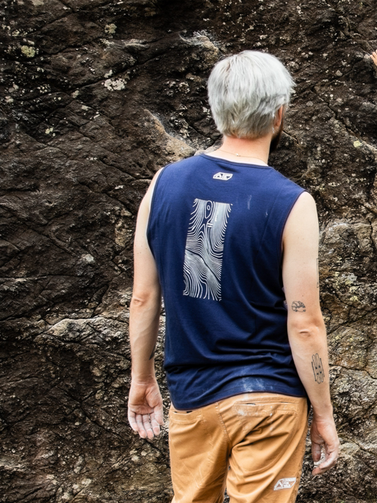 Herren Tank Top - Mittelalterliches Blau