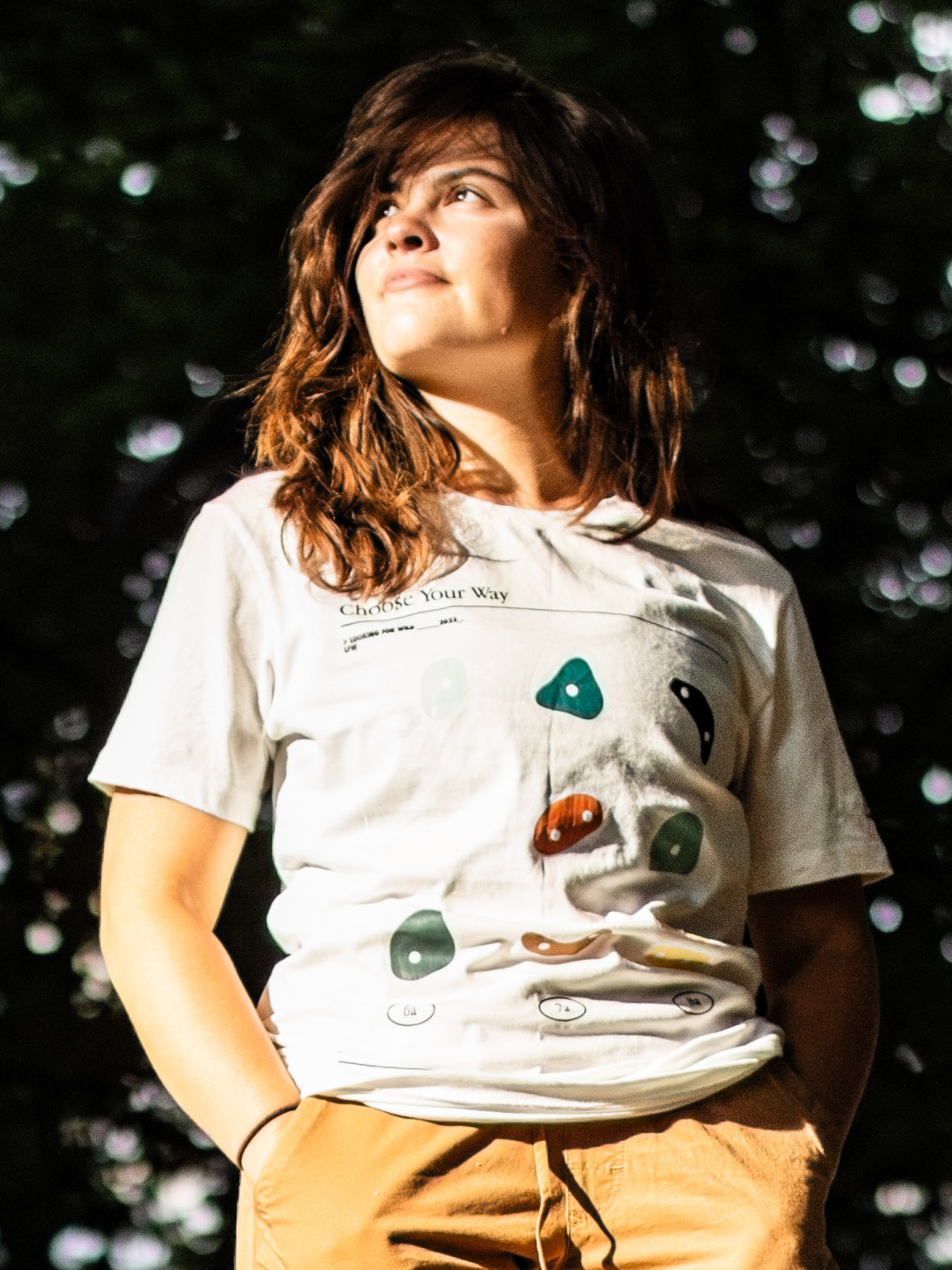 T-shirt Unisexe Climb Your Way - Optic White