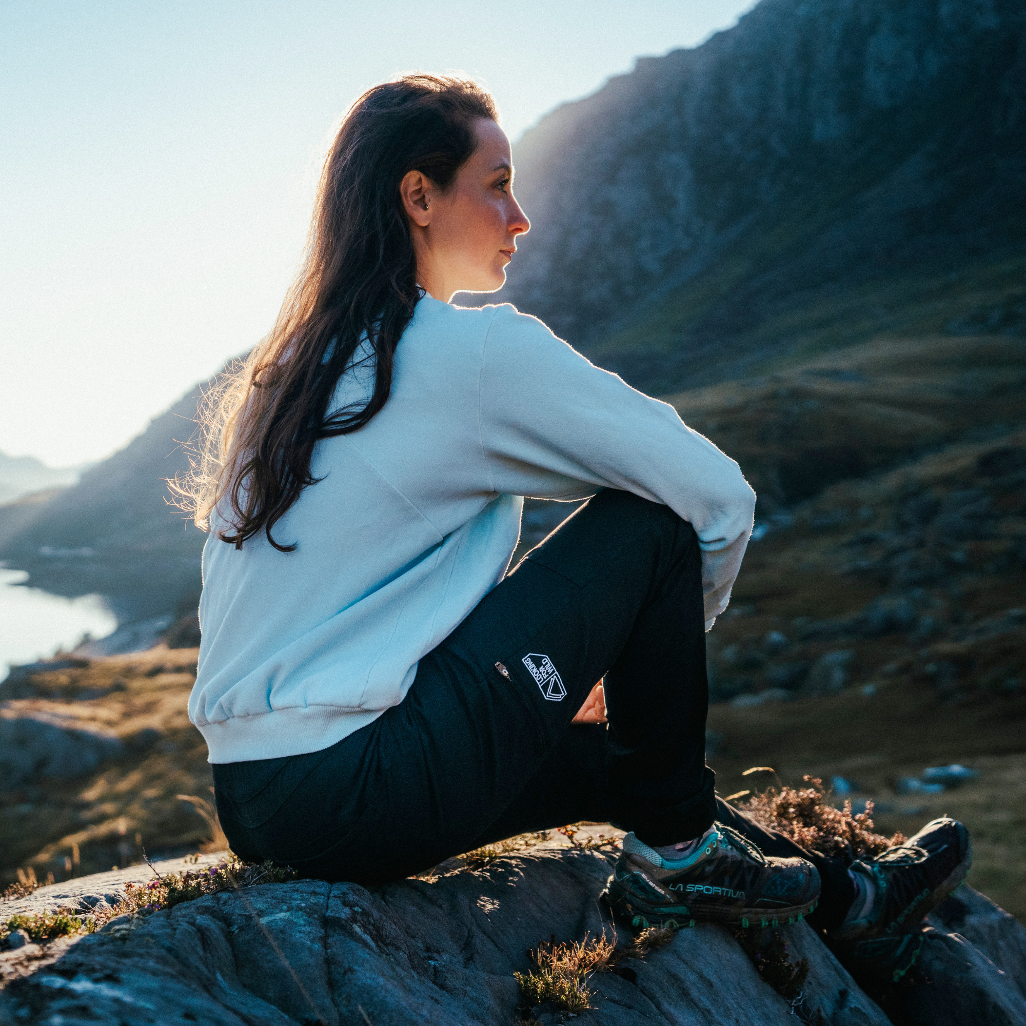 Laila Peak Kletterhose - Pirate Black