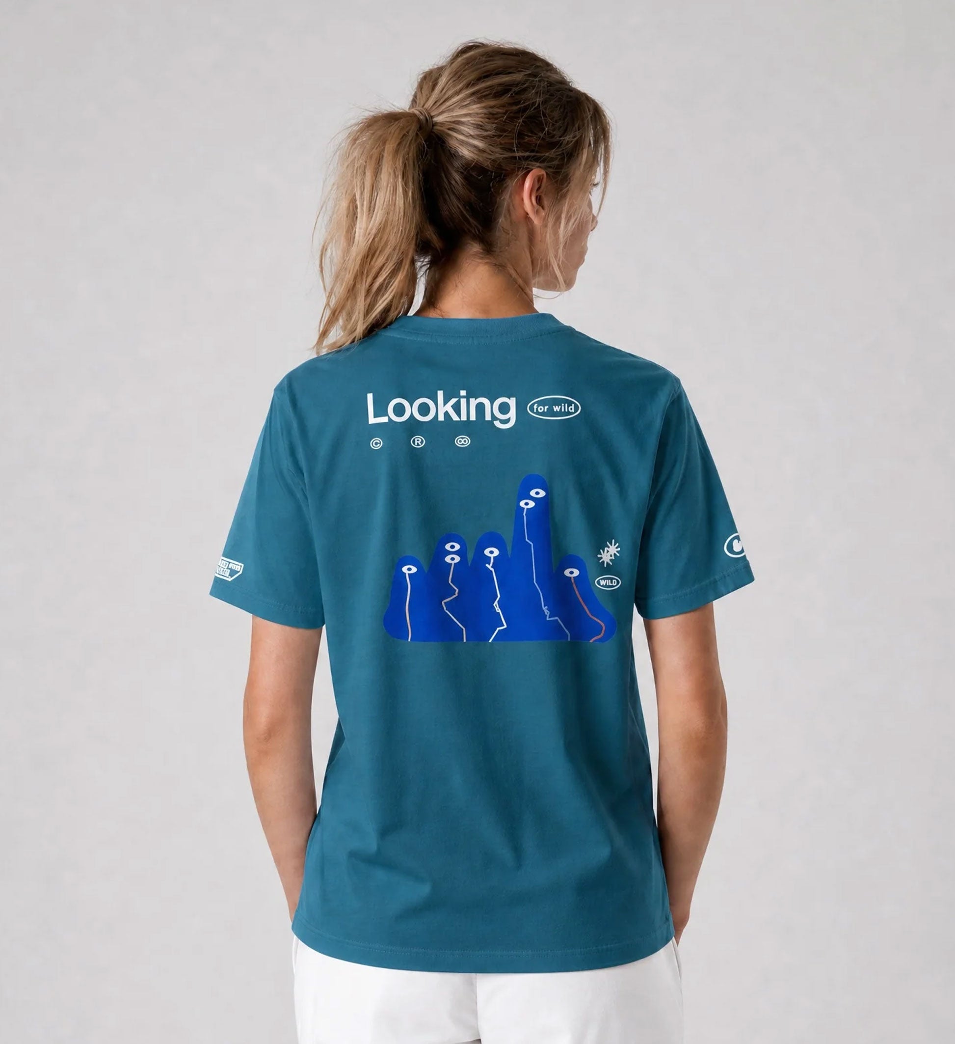 T-shirt See Through Line Femme - North Atlantic
