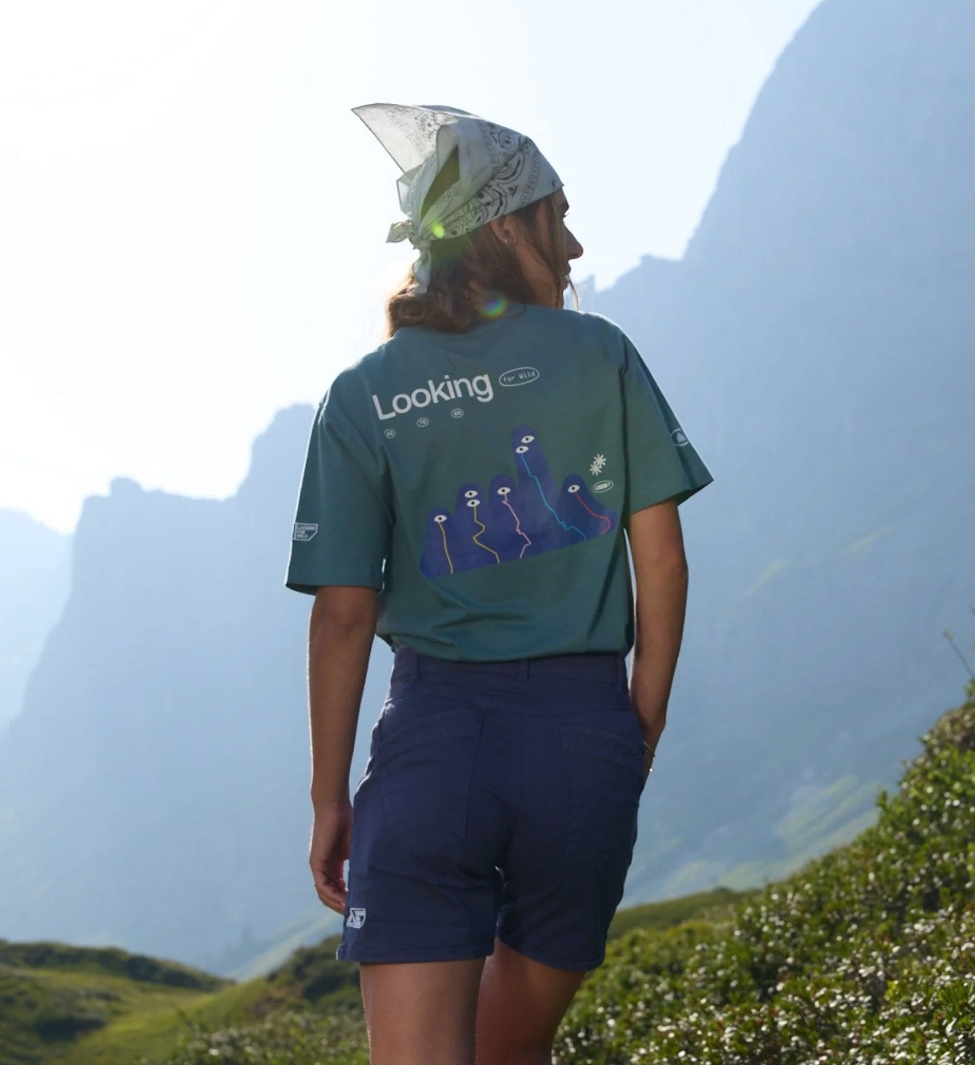 T-shirt See Through Line Femme - North Atlantic