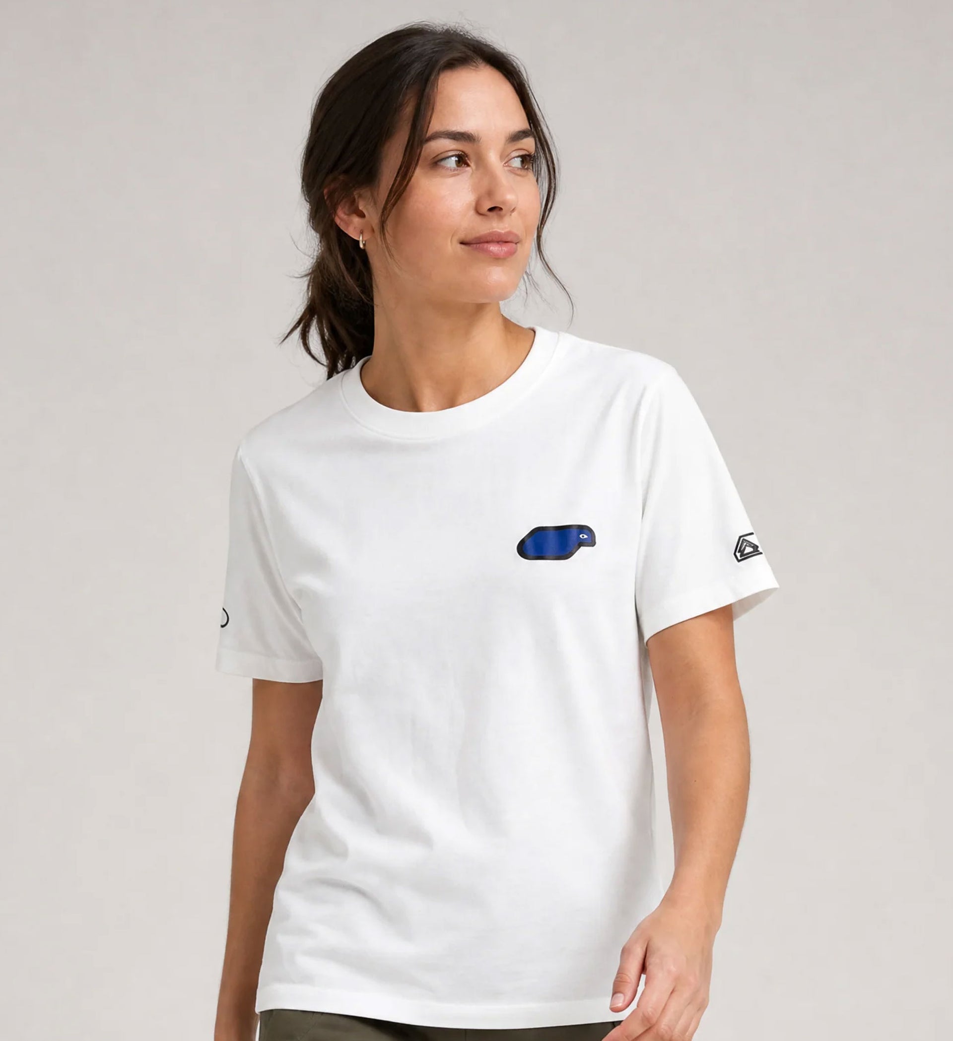 T-shirt See Through Line Femme - Vanilla Ice