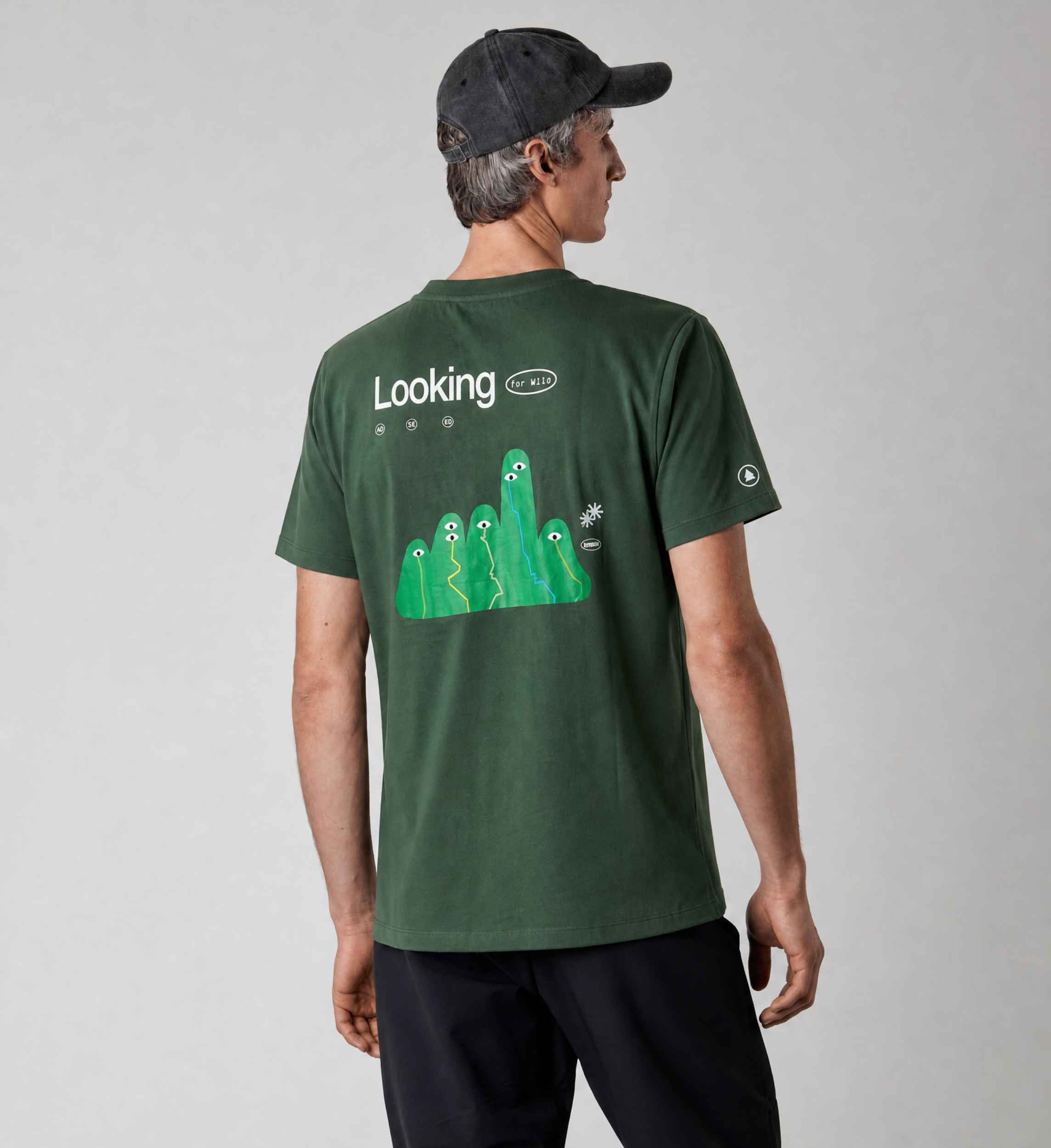 T-shirt See Through Line Homme - Greener Pastures