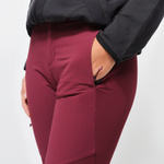 Pantalon d'alpinisme Femme Snæfell - Wine