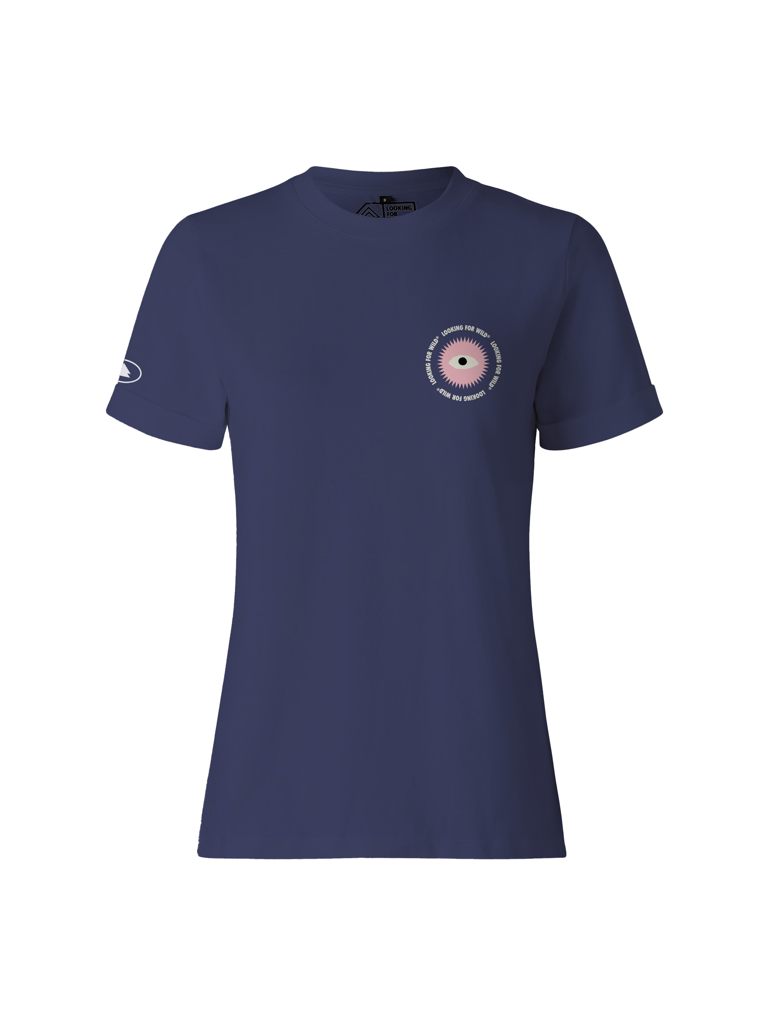 T-shirt Eye Sun Femme- Deep Cobalt