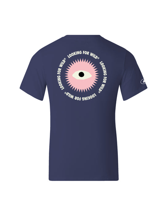 T-shirt Eye Sun - Deep Cobalt