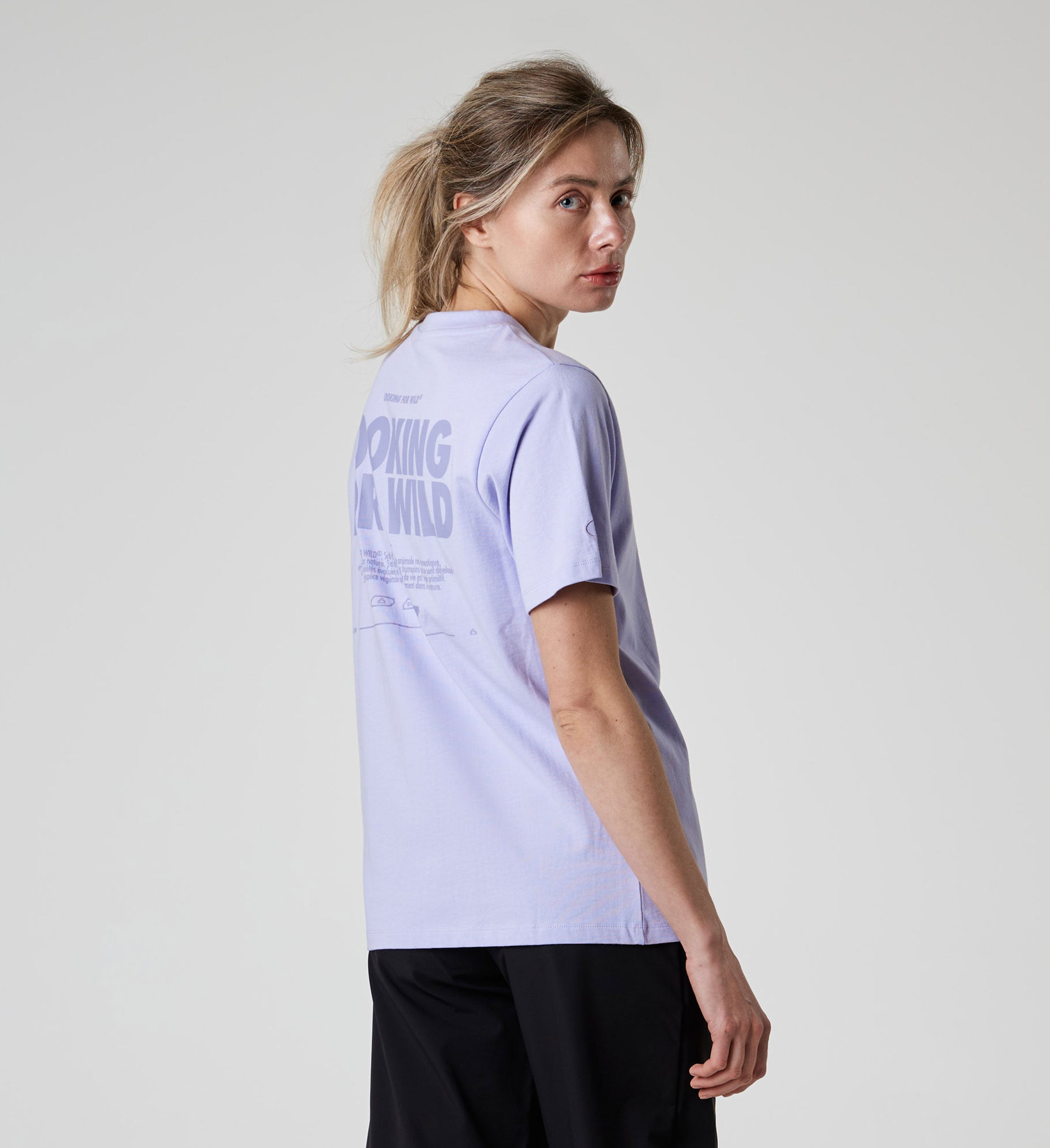 T-shirt Femme Olwen - Purple Heather
