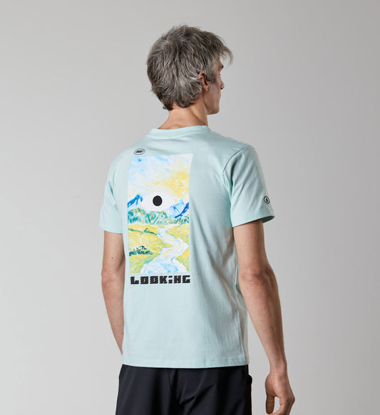 T-shirt Impressionist - Pale Blue