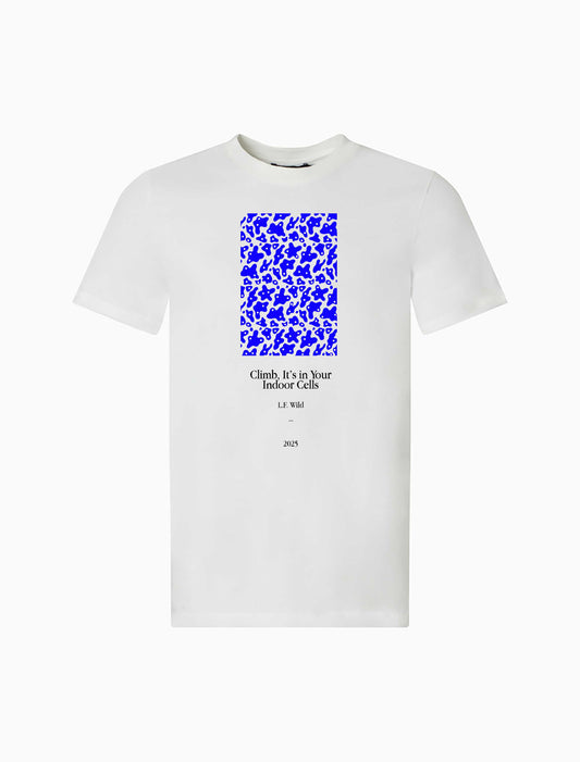 T-Shirt Unisexe - Climbing Cells Blue