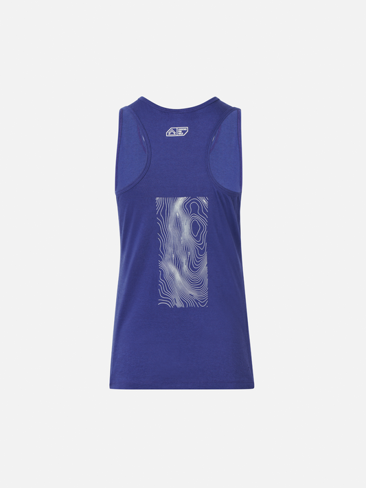 Camiseta de tirantes para mujer - Azul medieval