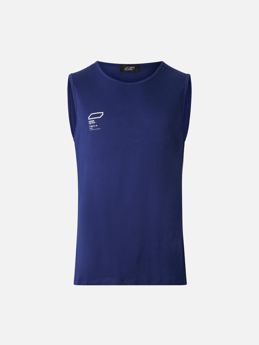 Herren Tank Top - Mittelalterliches Blau