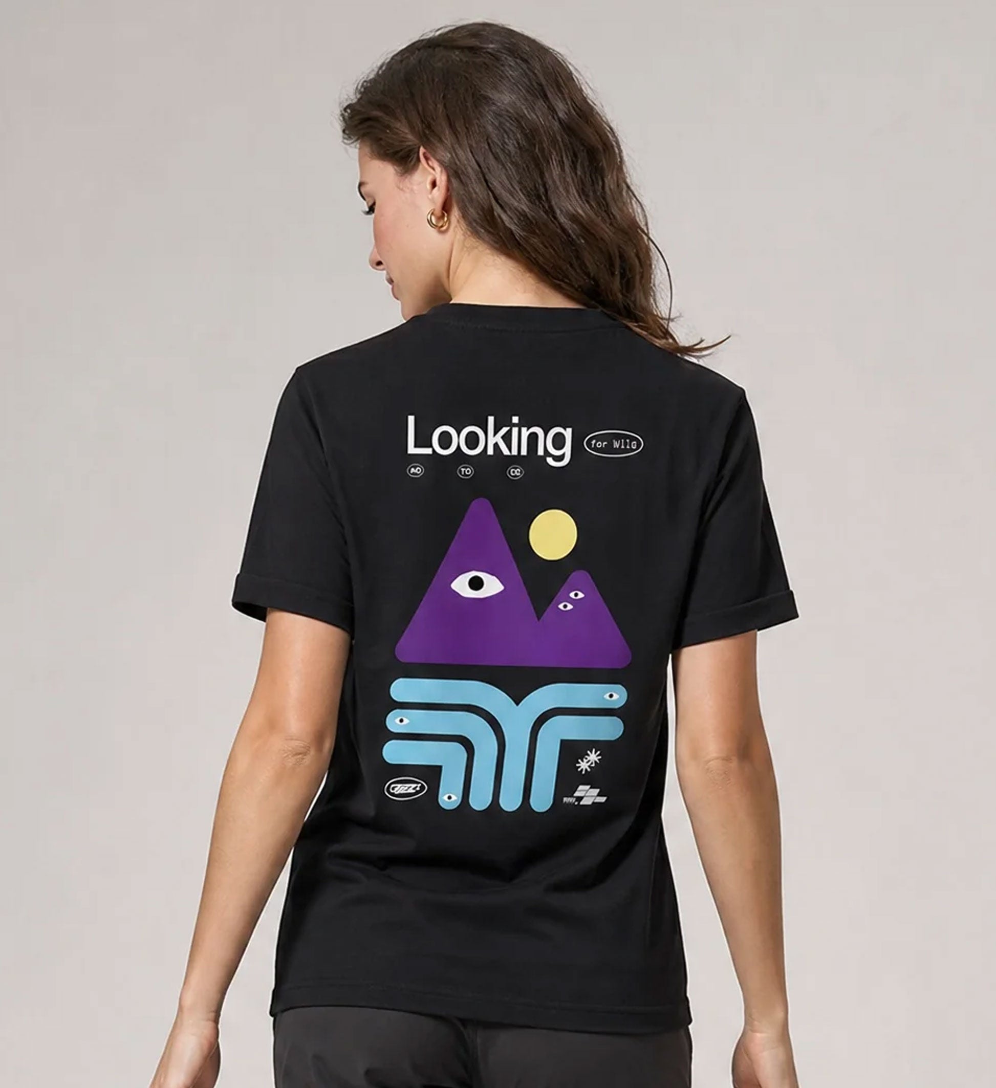 Wildscape Femme T-Shirt - Black Schönheit