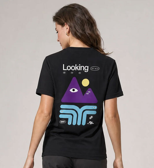 Wildscape Femme T-Shirt - Black Schönheit