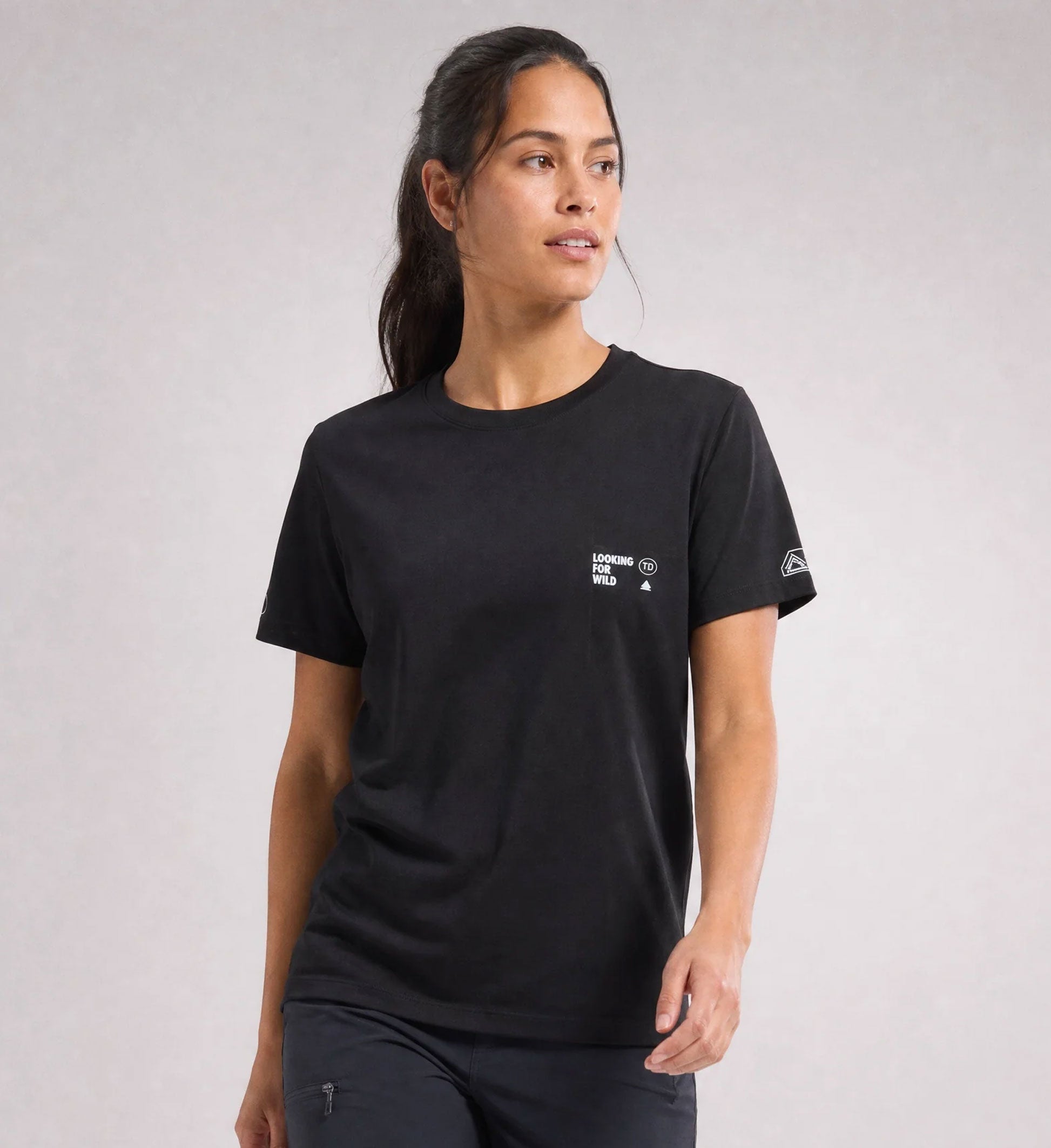 Wildscape Femme T-Shirt - Black Schönheit