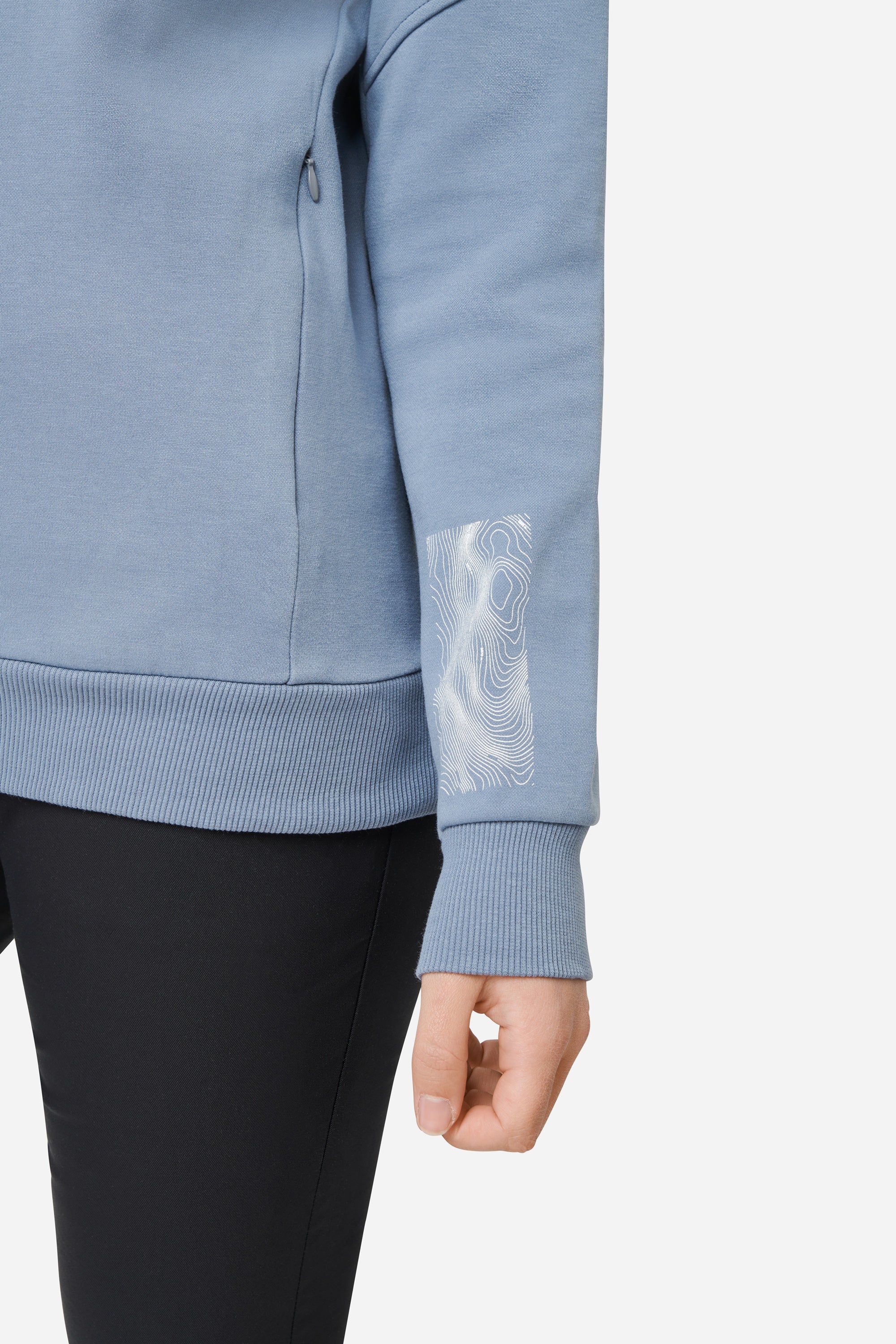 Bosson Damen Sweatshirt - Graublau