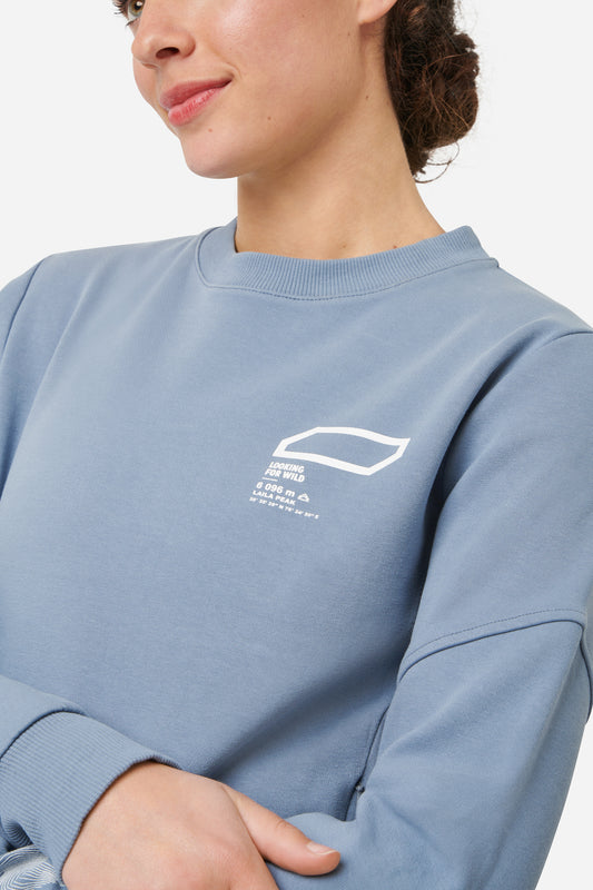 Sudadera Bosson Femme - Azul Grisáceo