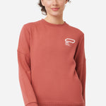 Bosson Organic cotton sweatshirt PINK WOOD