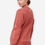 Bosson Organic cotton sweatshirt PINK WOOD