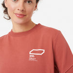 Bosson Organic cotton sweatshirt PINK WOOD