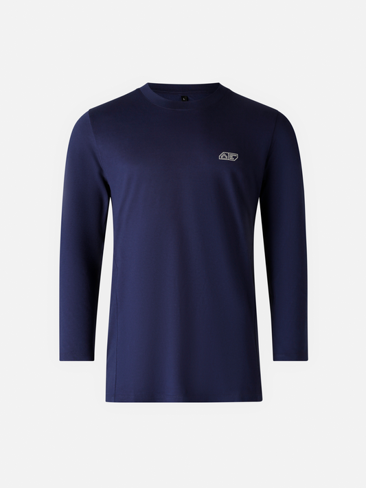 T-Shirt Graphit - Mittelalterblau