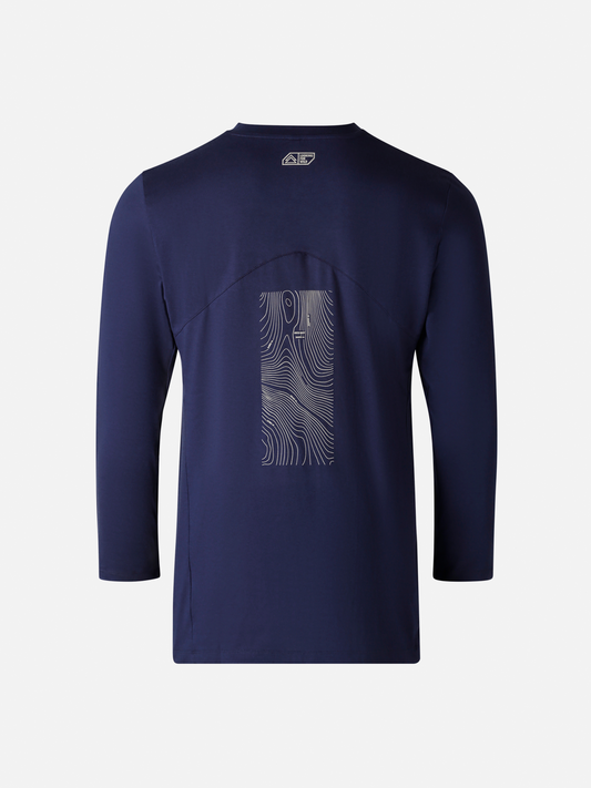 T-Shirt Graphite - Medieval Blue