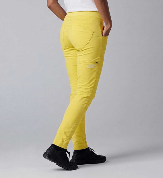 Pantaloni da arrampicata Laila Peak LEMON