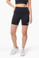 Damen-Legging-Shorts SCHWARZ