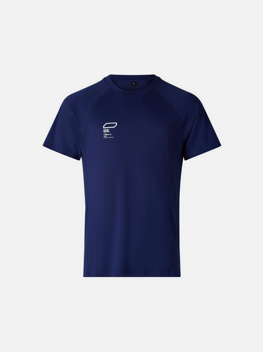 Herren Tana T-Shirt - Mittelalterblau