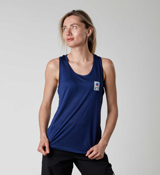 Débardeur Tank Top Femme - Medieval Blue