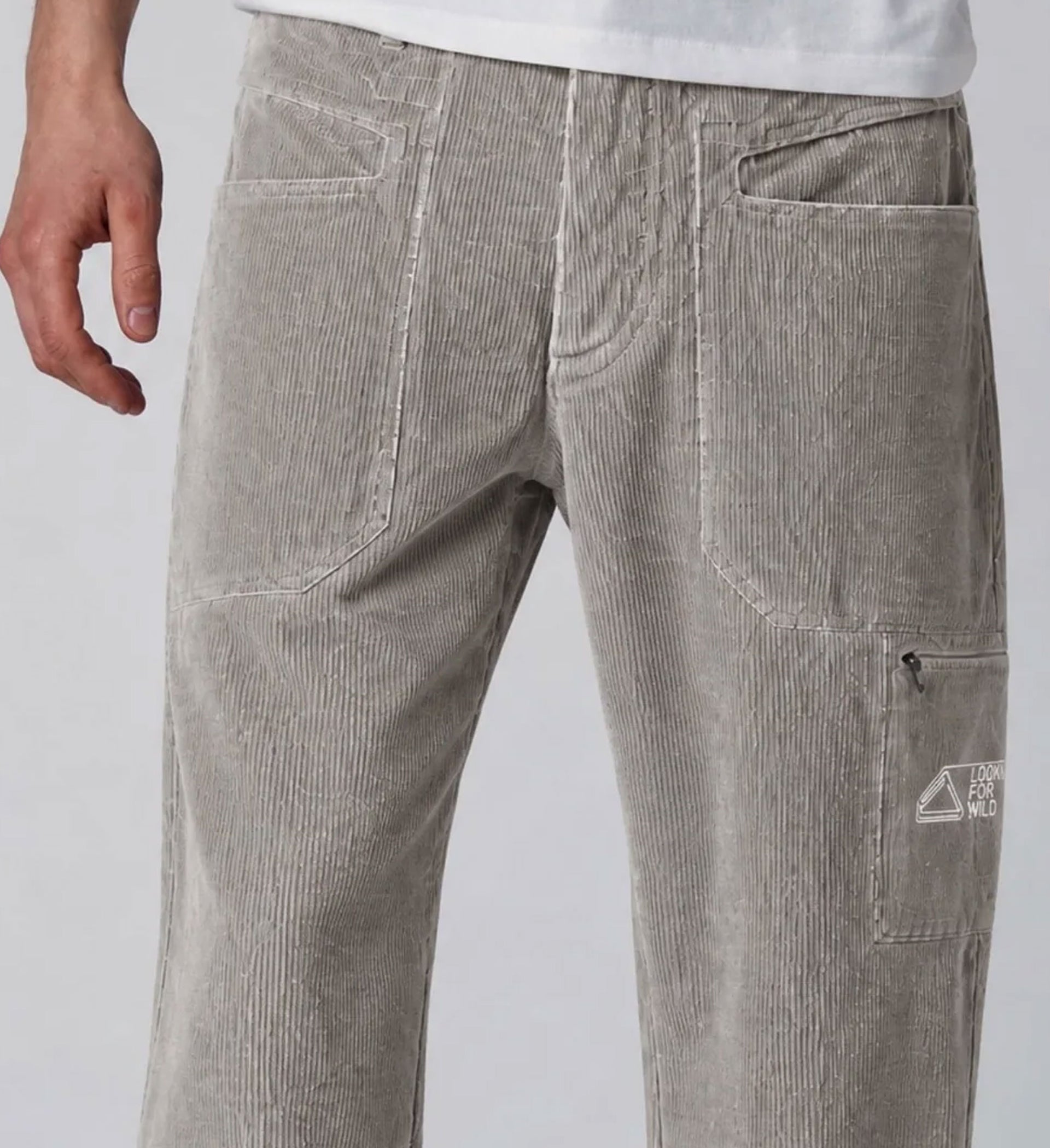 Pantalon Velvet Rocks - Chateau Gray