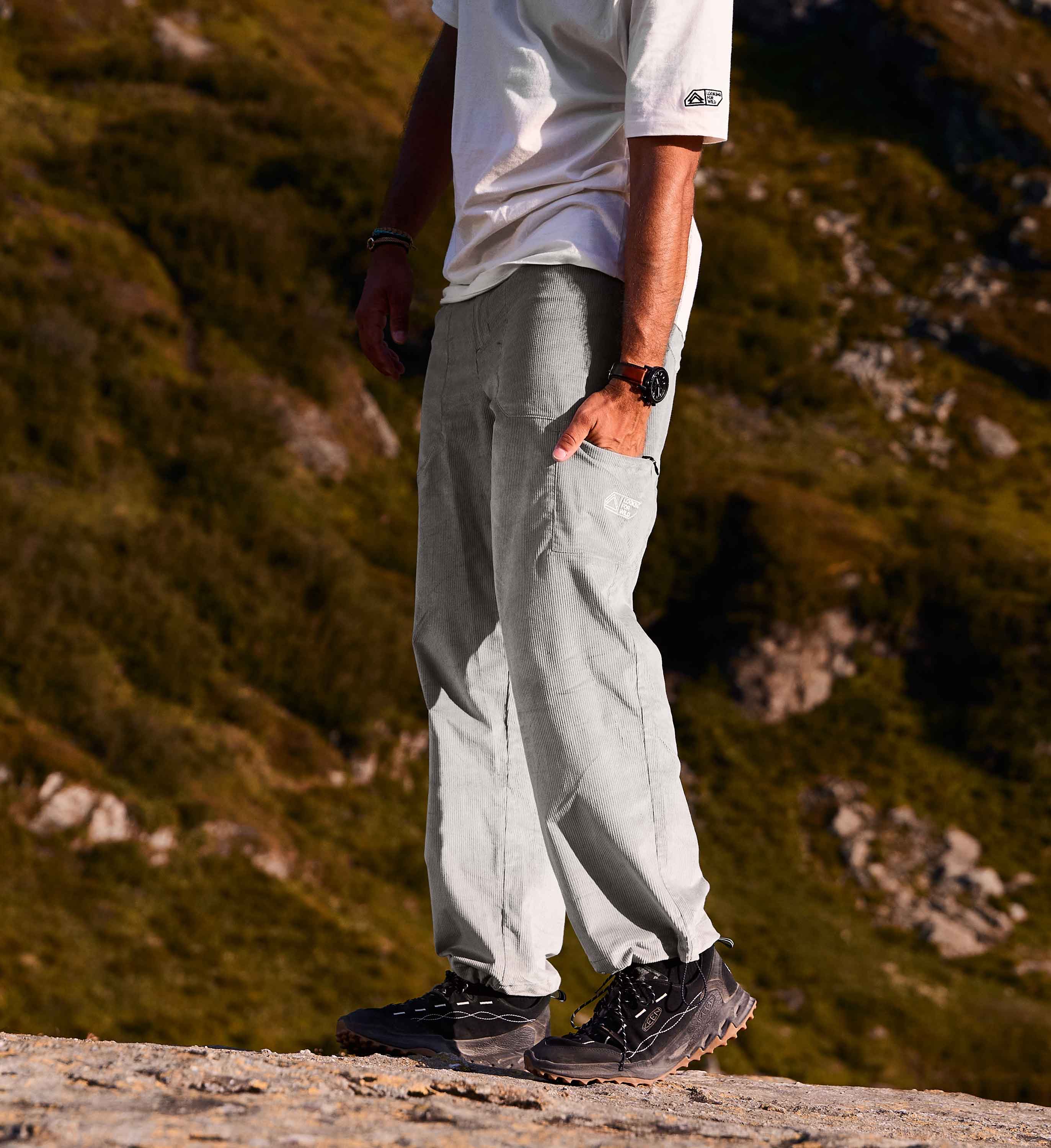 Pantalon Velvet Rocks - Chateau Gray