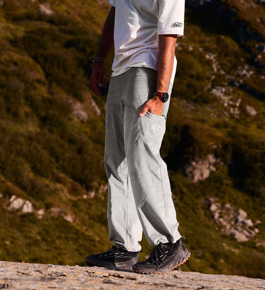 Pantalon Velvet Rocks - Chateau Gray