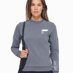 Bosson Organic cotton sweatshirt IRON GATE