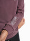 Sweat Bosson Organic coton RAISIN ROUGE