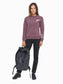 Sweat Bosson Organic coton RAISIN ROUGE