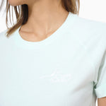 Organic cotton T-SHIRT Cinto Clearly Aqua