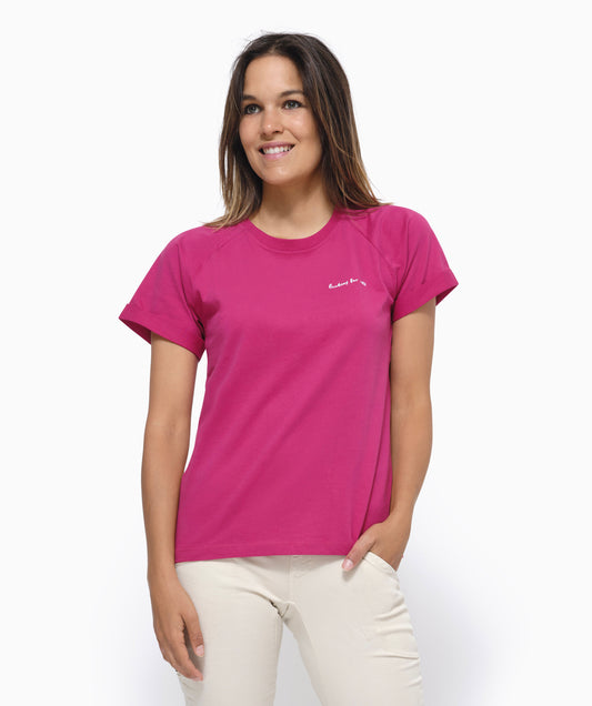 T-Shirt aus Bio-Baumwolle, Cinto, Persischrot