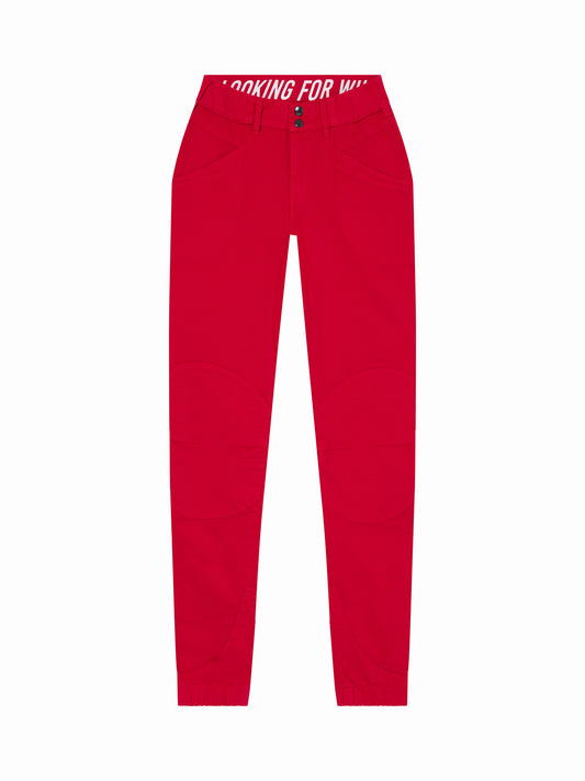 Pantalon d'escalade Laila Peak ROSSO