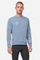 Sweat BossonOrganic coton GREYISH BLUE