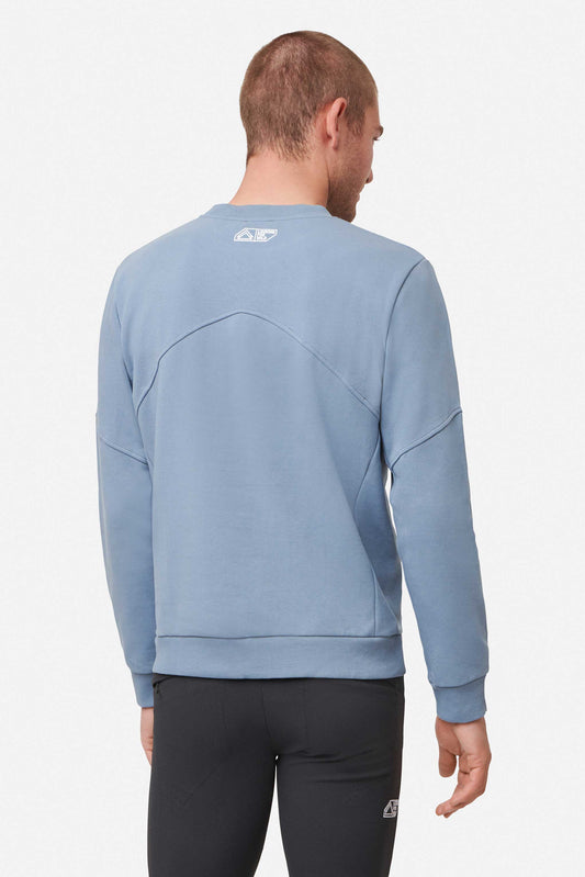 Bosson Organic cotton sweatshirt GREYISH BLUE